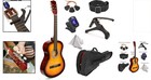 Complete 30  Right-handed Guitar Set For Beginners With Case And Accessories
