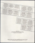Scott  3190 33   1980s Celebrate The Century Sheet Of 15 Stamps - Mnh