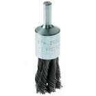 5 Pack - 3 4  Wire Knot End Brush Carbon Steel 1 4  Shank For Die Grinder drill