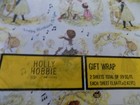 Vintage Holly Hobbie American Greeting Gift Wrap Wrapping Paper Girl Birthday