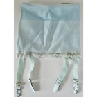 Vintage  new  1950 s Women s Lt Blue  Girdles With Garter Belt Size M