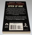 First Printing 1st Edition Star Trek Paperback Book -  seven Of Nine  - 1998