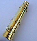 16   Vintage Solid Brass Pirate Spyglass Marine Collectible Nautical Telescope