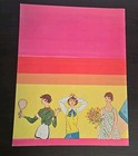 Vintage 1980 Simply Sam Paper Dolls Book Whitman Uncut  1981-3