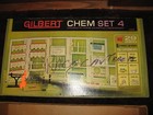 1960s Vintage Gilbert Chemistry Chemlab Set 4   12305  Original Box  Empty