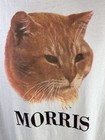 Vintage 80   s Morris The Cat 9 Lives Promo Single Stitch T Shirt Size Xl