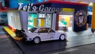 1 64 Tej   s Garage Diorama     Hot Wheels Diecast Compatible Display Diy Kit