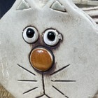 Vintage Cat Pottery Planter 4 Handmade Ceramic Animal Pot Cat Lover
