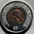 California  Costa Mesa K   G Coins Ken Nichols Encased 1963 Cent Token 561972