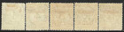 Johore Malaya 1938   j1- j5   Complete Set  5      Mint h   Vf  Og   Postage Due