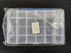 24 Grid 3-latch Plastic Airtight Organizer Storage Box Adjustable Dividers