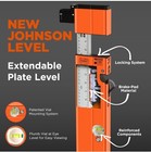 Johnson Level 6 Ft -10 Ft  Extendable Plate Level