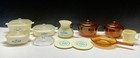 24 Pieces Chilton Children   s Corning Ware  Cornflower Toys Play Kitchen Vintage