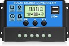 Gefolly 30a Pwm Solar Charge Controller 12 24v Voltage Regulator Battery