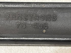 Lot Of 3  Armstrong 78-406  6    Heavy Duty C-clamp Drop Forged Usa