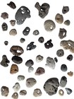 40 Natural Hag Stones  Genuine Holy Beach Stones  Craft Lot wicca pagan C