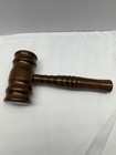Vintage Wooden Gavel Wood Judge Auctioneer Mallet 7    Meeting Hammer