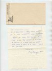 Lucy Marquardt Fine   Commercial Art Hand Written Letter   Envelope Maumee Ohio 