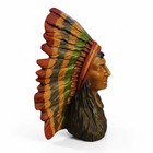 Indian Head Chief Native American By Atlantic Mold Decor Mid Century Vintage