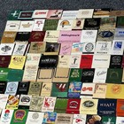 Huge Vintage Lot Of Approx 200 Matchbooks Match Box Majority Unstruck