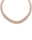 Swarovski Crystal Baron All-around Necklace Rose Gold Plated  5350615  Nib 