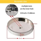 Moresuperhard Cbn Grinding Wheel 8 Inch 1  Wide 5 8  Arbor for Woodturning Tools