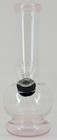 5  Pink Glass Tobacco Mini Hookah Water Pipe Bong With Screens