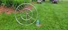 Destroyer Steering Wheel Double 24  Marine 6 Spoke Boat Sailboat Vintage Used 