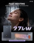 27kw Tankless Water Heater Electric  Apus 240v On Demand Instant Hot Water