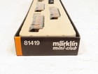Marklin 81419 Z Mini Club Illinois Central Steam Locomotive Passenger Car Set Ln