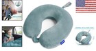 Soft Velvet Travel Neck Pillow - 360   Support For Air Travel   Everyday Use