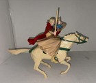 Vintage Sleeping Beauty And Prince C 1959 Marx Walt Disney W  Horse Sword More  