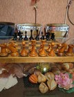 Vintage 1954 Year Wooden Chess Set Soviet Ussr   356 