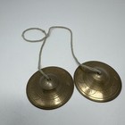 Buddhist Tibetan Bells Cymbals 3  Tingsha Chime Prayer Meditation Vtg
