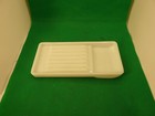 Fluted Milk Glass Dental Organizing Tray--american Cabinet Co 19-vintage