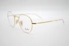 New Ray Ban Rb 3582v 2500 Gold Authentic Eyeglasses Frames Rx 49-20