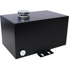 25 Gallon Steel Hydraulic Fluid Tank 12ga W  Temp Gauge