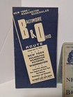 Baltimore   Ohio Railroad - Lot Of 4 Time Tables - Read Description
