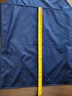 Pillow Case Sofa Couch Throw Cushion Cover Set Of 2 Blue Crushed Velvet 