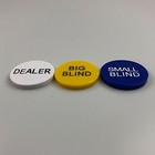 Casino Craps Dealer Button - Set Of 3 Professional Casino Texas Holdem Poker 