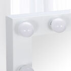White Beauty Mirror Dimmer Hollywood Makeup Vanity Mirror With Light Stage Large