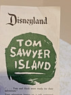 Vtg Travel Brochure Disneyland Tom Sawyer Island 1957 Walt Disney Productions