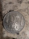 Albania     1 Lek 1939     Victor Emmanuel Iii     Italian Occupation     Steel Coin