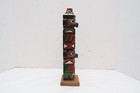 Vtg Northwest Coast Carved Totem Pole Signed Barb Williams 13  Eagle Native Art