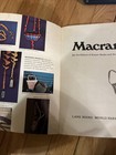 Vtg Macrame Creative Knot Tying Sunset Book 80 Pages Techniques Projects Book