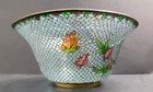 Vintage Antique Asian Chinese Cloisonne Bowl