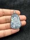 Beautiful Ancient Rare Iridescent Roman Glass Pendant With Patina