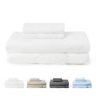Mellanni 100  Flax Linen Bed Sheet Set - Luxury Soft And Lightweight