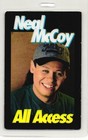 Vintage 1991  Neal Mccoy Backstage Laminate Pass All Access Country Music
