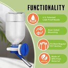 No-drip Water Bottle Feeder For Guinea Pigs  Hamsters  Bunnies  Ferrets    Small